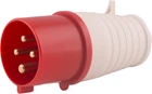 Силова вилка переносна e.plug.pro.4.32, 4п., 380В, 32А (024) "E. NEXT" p011005