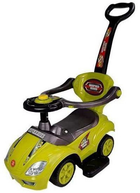 Jeździk Leantoys Mega Car Żółty (5908275994787)