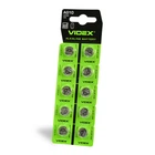 Батарейка Videx AG10 (LR1130) Alkaline (блістер)