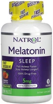 Мелатонин Natrol Melatonin Fast Dissolve 5 мг