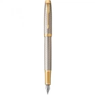 Ручка перова Parker IM Premium Warm Silver GT FP F