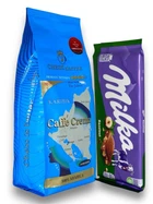 Кава CHESS KAFFEE KARIBIK Caffé Crema 500г зерно с подарком-шоколад 100г