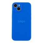 Чохол Silicone Case Full Size with Frame для iPhone 13 Колір 44.Shiny Blue