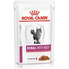Влажный корм для кошек Royal Canin Renal With Beef с говядиной 85 г