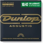 Струны для акустической гитары Dunlop DAP1047J Phosphor Bronze Acoustic Guitar Strings 12-string (10-47)