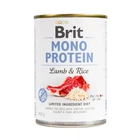 Влажный корм для собак Brit Mono Protein Dog с ягненком и рисом