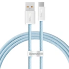 Кабель Type-C на USB Baseus Dynamic Series Fast Charging Data Cable (1m, 100W, 5A, 480 Mbps). Blue