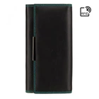 Кошелек женский кожаный черный Visconti R11-BLK-RUMBA
