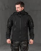 Тактична куртка софтшел Kord Second Generation Black XL