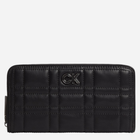 Portfel damski Calvin Klein Re-Lock Quilt Z/A Wallet LG Czarny (8719856571252)