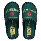 Мужские тапочки домашние с закрытым носком войлочные Jameson 40-41 ( 26-26.5 см ) зеленый