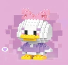 Детский 3D конструктор / пазл "WEBBY" BRICKS развивающий игрушечный набор из миниблоков в форме Уточки, 137 деталей, белый (94148269)
