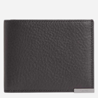 Портмоне чоловіче шкіряне Calvin Klein Modern Plaque Bifold 5CC W/Coin Wallet Чорне (8720107610682)