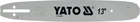 Шина для пилы YATO l= 13"/ 33 см (56 звеньев) 0.325" (8.25 мм) Т-0.05" (1.3 мм) (YT-849329)