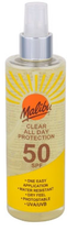 Спрей для засмаги Malibu Clear Protection захисний Spf 50 250 мл (5025135118913)