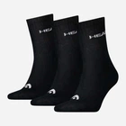 Набор мужских носков высоких хлопковых HEAD Elements All Sports Short Crew 3P 701229009-001 39-42 3 пары Черный (8720245772662)