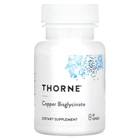 Медь Бисглицинат Thorne Research (Copper Bisglycinate) 60 капсул