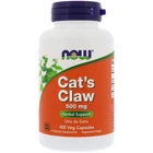 Натуральна добавка Now Foods Cat's Claw 500 мг веганські Капсули