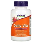 Мультивітаміни та мінерали Now Foods Daily Vits 1 на день, 120 вегетаріанських капсул (NOW-03776)