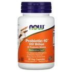 Пробіотики NOW Foods (Probiotic-10) 100 млрд КУО 30 шт