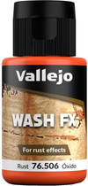 Фарба Vallejo Wash FX 76.506 35 мл Rust (8429551765060)