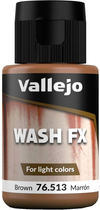 Фарба Vallejo Wash FX 76.513 35 мл Brown (8429551765138)