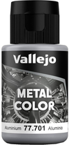 Фарба Vallejo Metal Color 77.701 32 мл Aluminium (8429551777018)