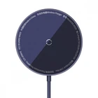 Бездротовий ЗП Baseus Simple Mini3 Magnetic Wireless Charger 15W purple