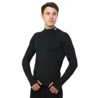 Лонгслив компрессионный спортивный JASON L-809-2 (полиэстер, спандекс, 2XL, Черный) (L-809-2_Черный_2XL)