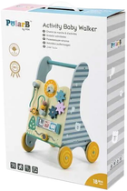 Дитячі ходунки на колесах Viga Toys PolarB з бізібордом (6971608440281) (955555906420896) - Уцінка