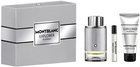 Zestaw dla mężczyzn Montblanc Explorer Platinum Woda perfumowana 100 ml + Miniaturka Woda perfumowana 7.5 ml + Żel pod prysznic 100 ml (3386460139199)