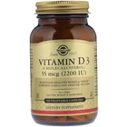 Витамин D3 холекальциферол, Vitamin D3 Cholecalciferol, Solgar, 2200 МЕ, 50 капсул