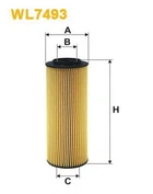 Фільтр оливи Hyundai ix55 3.0CRDI Wix Filters (WL7493) WIX Filters (WL7493)