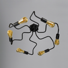 Люстра лофт MSK Electric Laminari на шесть ламп паук NL5526-6