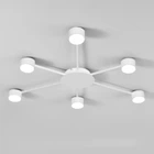 Люстра потолочная LUMINARIA RAY SLIM 6xGX53 WHITE 220V IP20