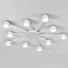 Люстра потолочная LUMINARIA RAY SLIM 10xGX53 WHITE 220V IP20