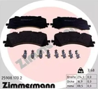 Комплект гальмівних колодок ZIMMERMANN 25908.170.2 Zimmermann (259081702)