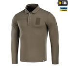 Поло тактовне довгий рукав M-Tac Dark Olive (3XL) 65/35 80021048-3XL