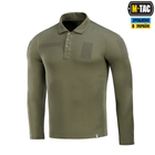 Поло тактичне довгий рукав M-Tac Army Olive (3XL) 65/35 80021062-3XL