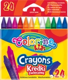 Карандаши восковые Colorino 24 цвета (13895PTR)