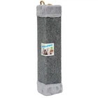 Кігтеточка кутова дряпка Пушистик 50х10х10 см сіра