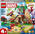 Конструктор LEGO Marvel Битва Павука та раптора Гоббі у штаб-будинку на дереві 143 деталі (11200)