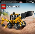 Конструктор LEGO Technic Экскаватор-погрузчик 104 детали (42197)