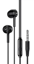 Наушники HOCO La musique universal earphones with mic M82 черные