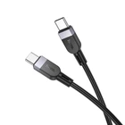 Кабель HOCO Type-C to Type-C Energy silicone charging data cable X109 |1m, 60W|