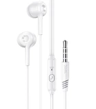 Навушники HOCO La musique universal earphones with mic M82 білі