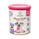 Корм вологий для дорослих собак Pet Chef Шматочки в желе з індичкою