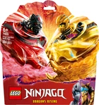 Конструктор LEGO Ninjago Боевой набор дракона Спин-джитсу 186 деталей (71826)