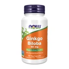 Натуральная добавка Now Foods Ginkgo Biloba 60 мг Веганские капсулы