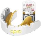 Капа OPRO Gold Braces під брекети доросла (вік 11+) White/Gold (art.102506004) (Gold_Braces_Wh/Gold)